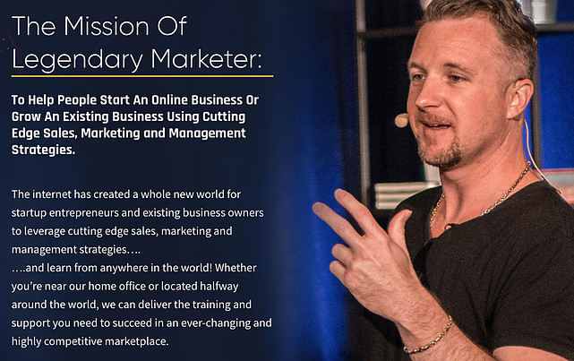 The mission of Legendary marketer