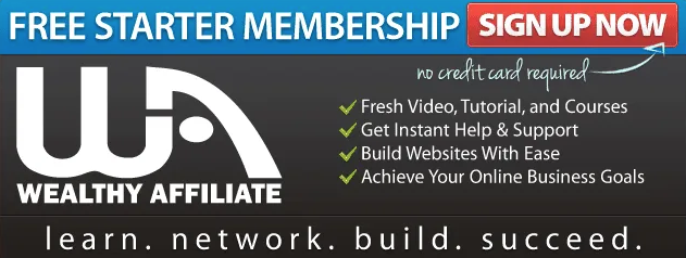 Wealthy affiliate free starter membership