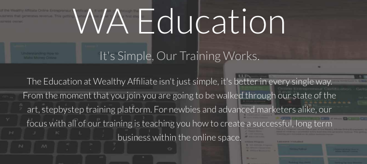 Wealthy Affiliate education