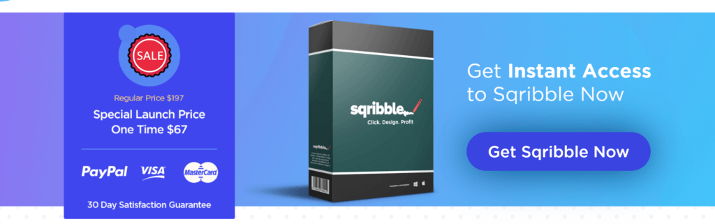special launch price of sqribble