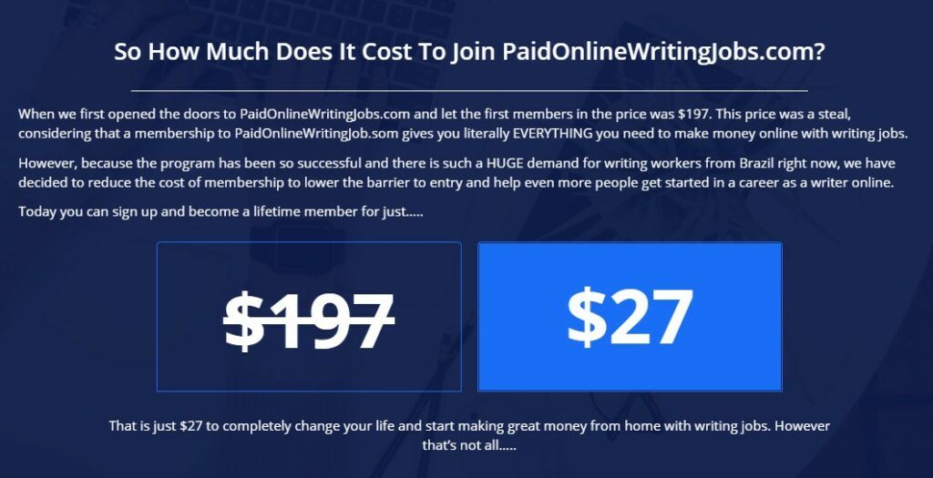 freelance writing jobs from home PaidOnlineWritingJobs.com review
