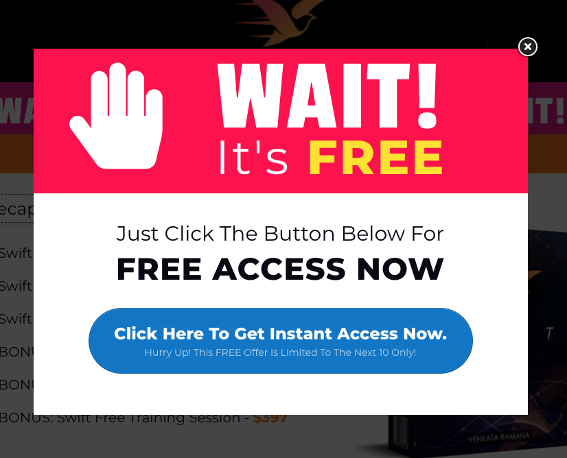 SWIFT FREE access