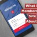 what is membership site about?